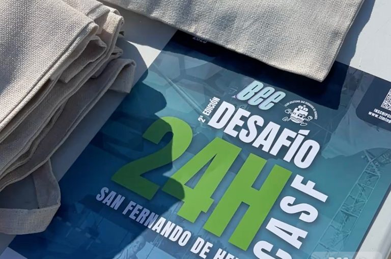 cartel Bee 24 horas San Fernando